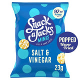 Snack a Jacks Salt  Vinegar Rice Cakes Crisps 23g
