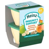 Heinz Banana Apricot  Cereals Immunity Support Baby Food Pots 6 Months 2x100g