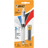 BIC 4 Colours 31HB Ball Pens  Mechanical Pencils 1 Pack  12 refills