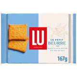 LU Le Petit Beurre Biscuits With Butter  a Hint of Salt 167g