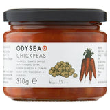 Odysea Chickpeas in a Rich Tomato Sauce with Carrots Extra Virgin Olive Oil  Cumin 310g