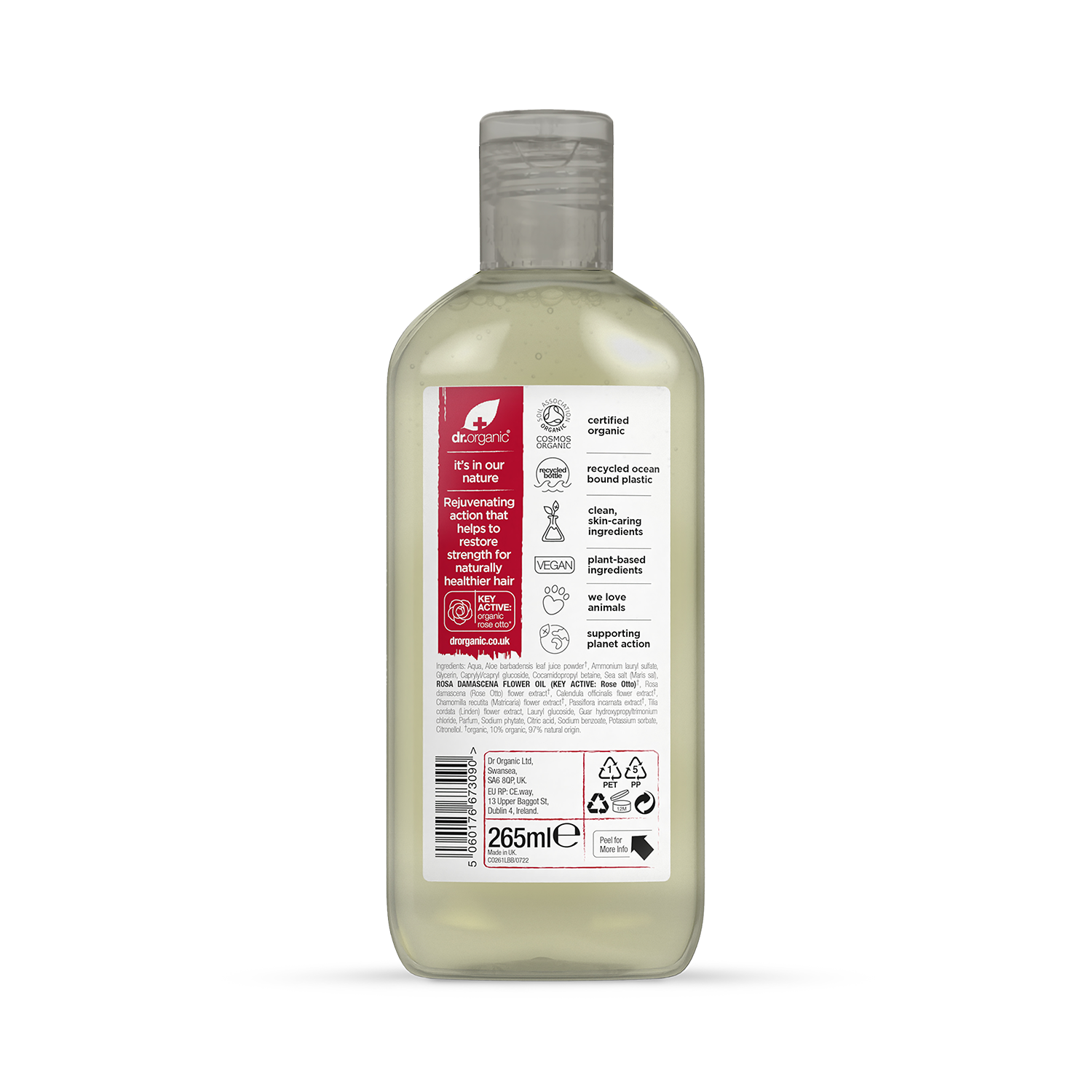 Dr Organic Tea Tree Shampoo 265ml - 998648