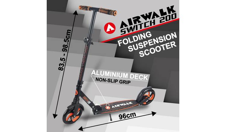Airwalk Switch 200 Kids Foldable 2 Wheel Scooter - McGrocer
