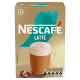 Nescafe Latte Instant Coffee 8 Sachets   6 x 144g - McGrocer