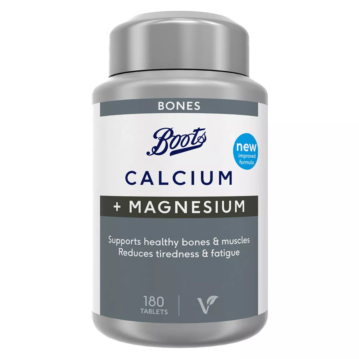Boots Calcium + Magnesium 180 Tablets (3 month supply) - McGrocer