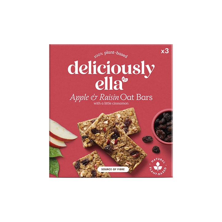 Deliciously Ella Apple Raisin & Cinnamon Oat Bar Multipack 3x 50g - 999140