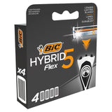 BIC Hybrid 5 Razor Blades   4 per pack - McGrocer