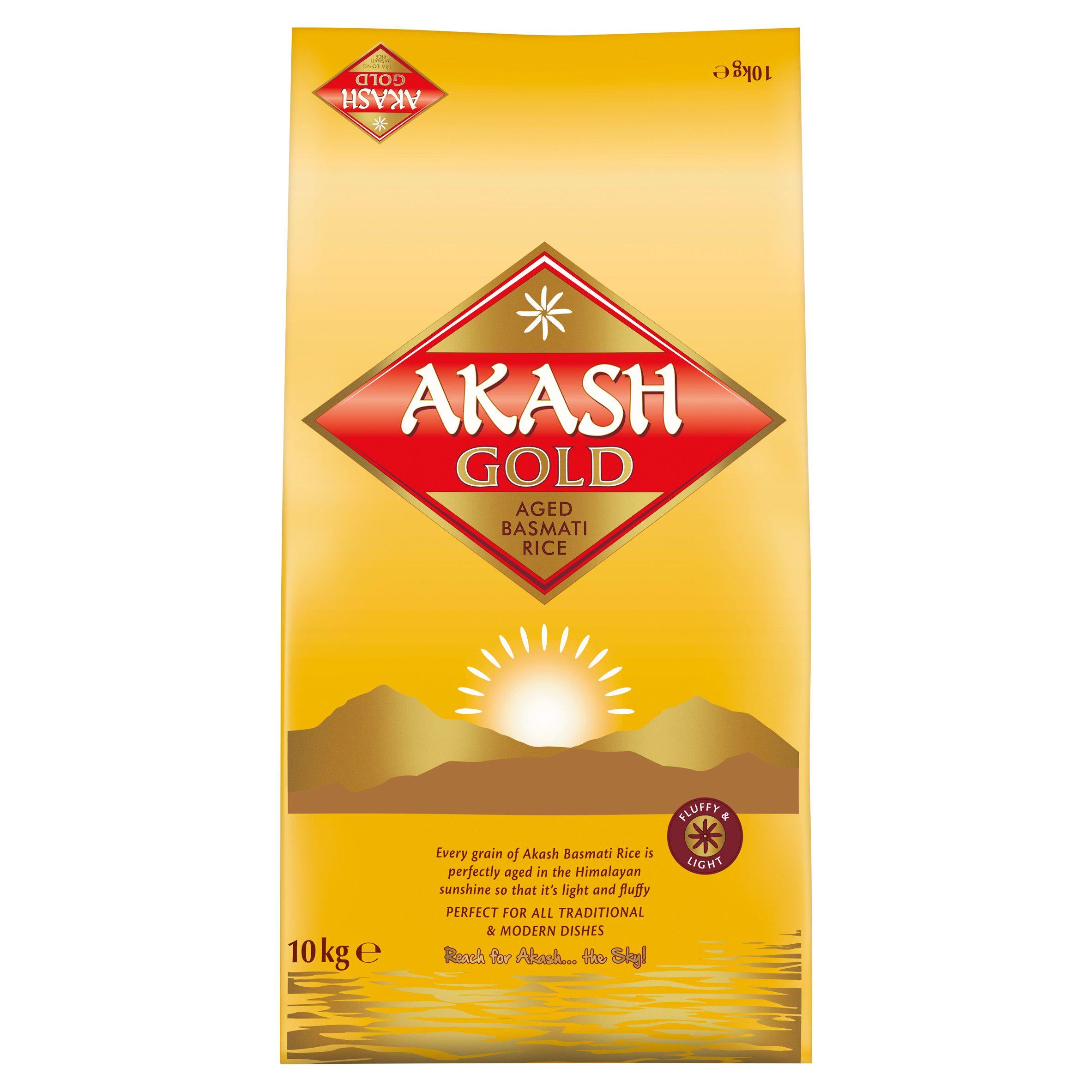 Akash Gold Basmati Rice 10kg - McGrocer