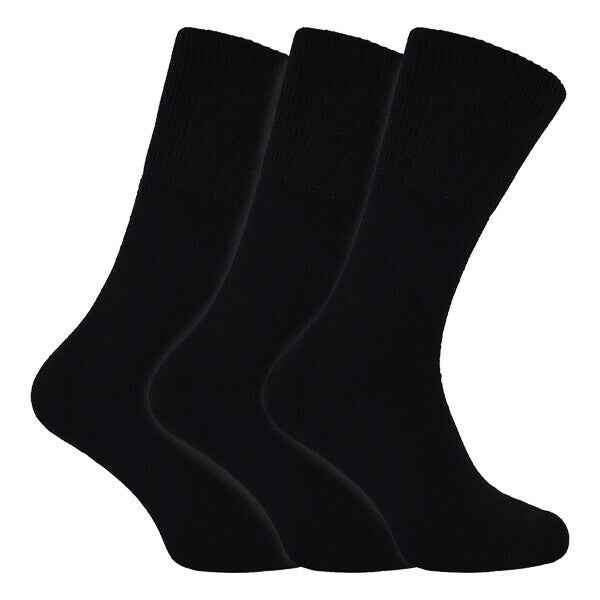 THMO Mens Thick Warm Bamboo Thermal Socks 6-11 UK GOODS Superdrug Black  