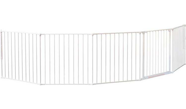 BabyDan XXL Room Divider Safety Gate - White - McGrocer