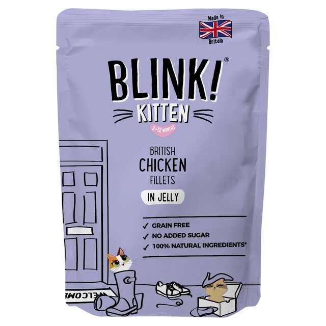 Blink Kitten Chicken Fillets in Jelly   85g - McGrocer