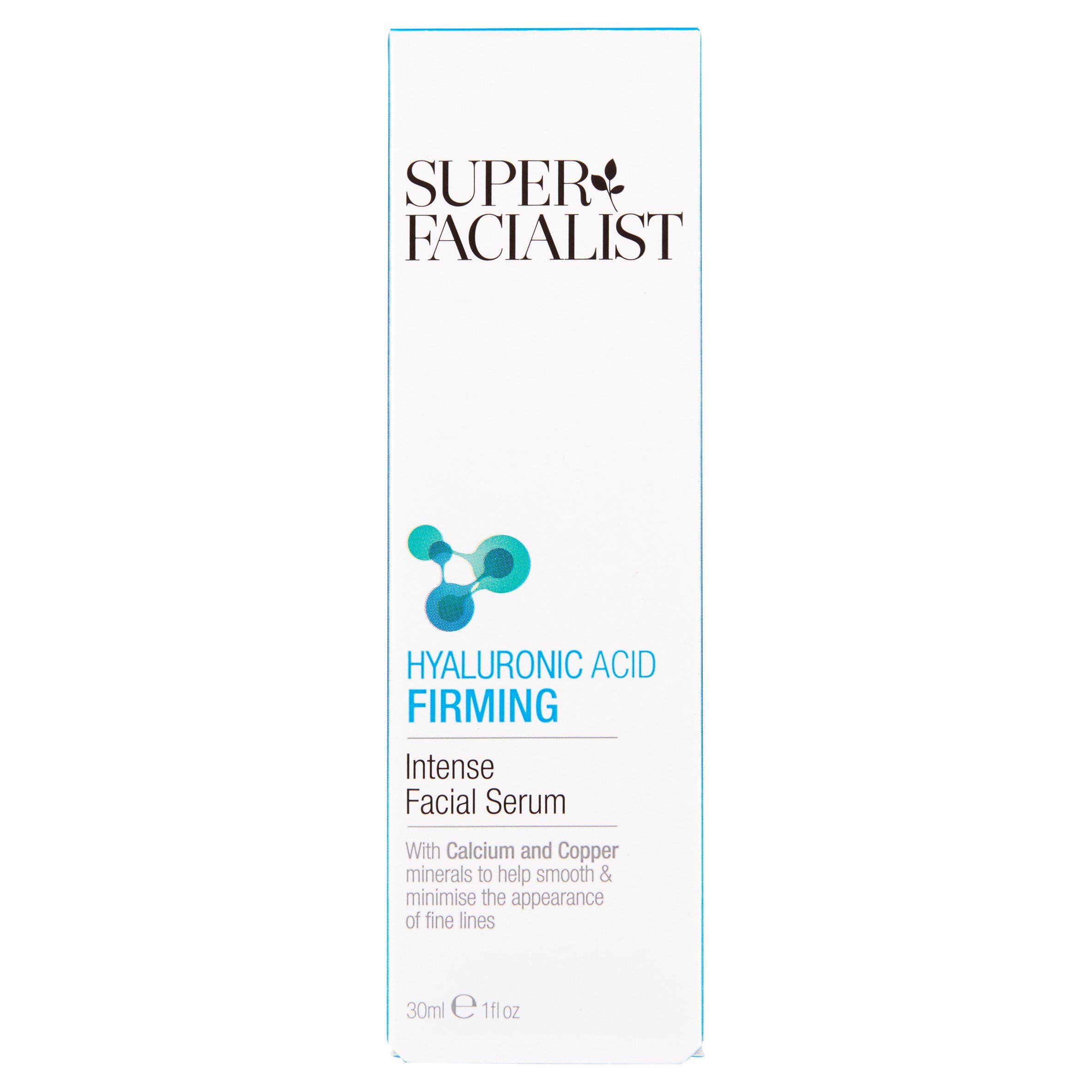 Super Facialist Hyaluronic Acid Firming Intense Facial Serum 30ml All Sainsburys   