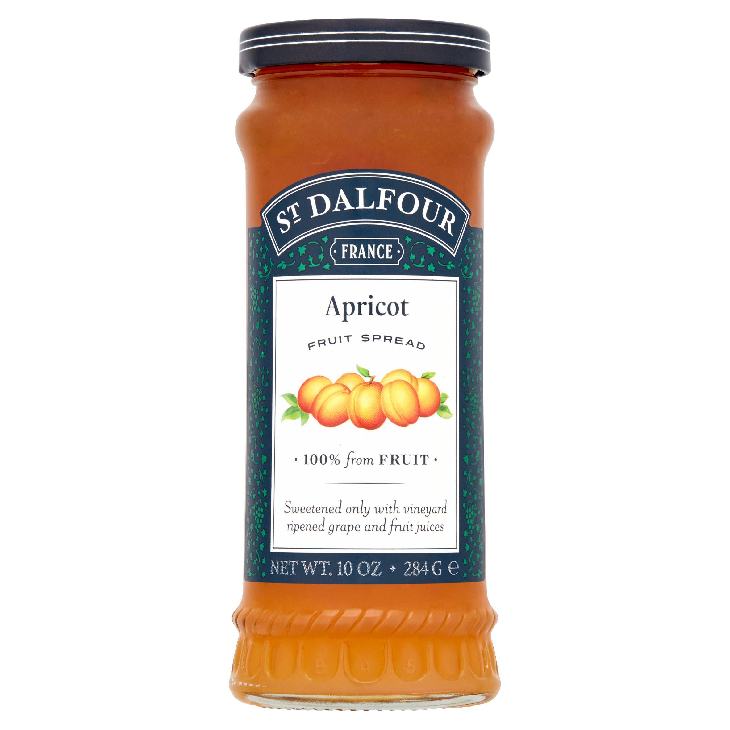 St. Dalfour Apricot Fruit Spread 284g Jams & conserves Sainsburys   