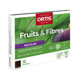 Ortis Fruits & Fibres Chewable Cubes Pack of 12 - 998578