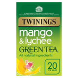 Twinings Mango & Lychee Green Tea   20 per pack GOODS M&S   
