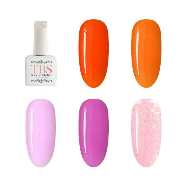 TBS Gel Polish Colour Gloss, Summer Bundle - 15ml GOODS Superdrug   