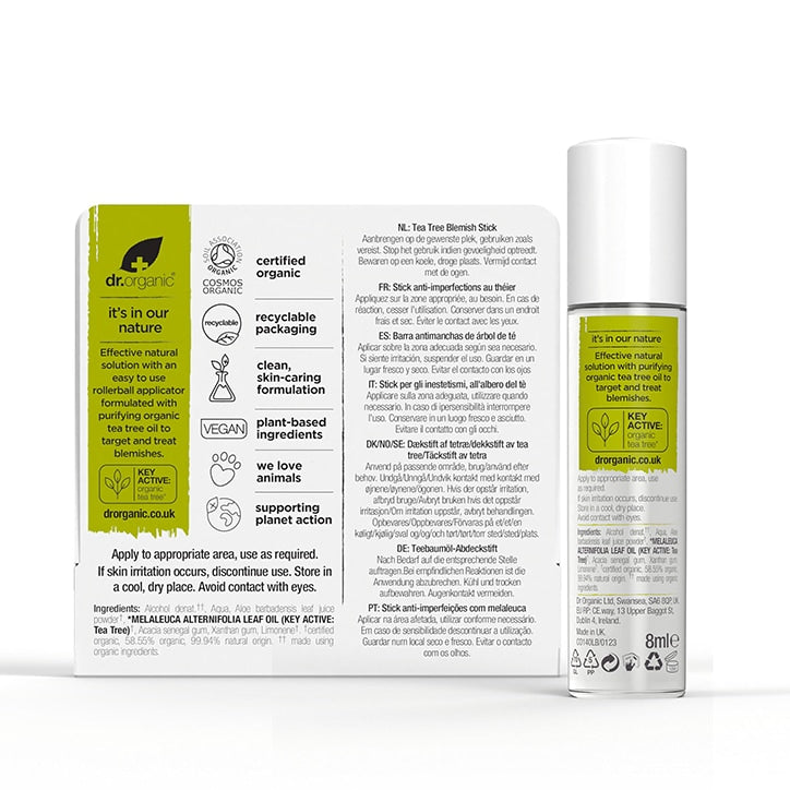 Dr Organic Tea Tree Blemish Stick - McGrocer