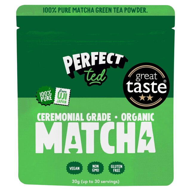 PerfectTed Organic Matcha Powder   30g - McGrocer