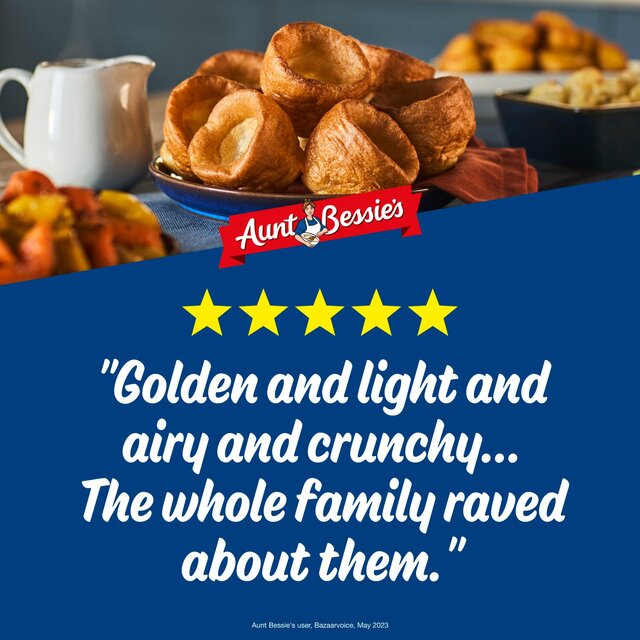Aunt Bessie's 10 Glorious Golden Yorkshire Puddings    190g - McGrocer
