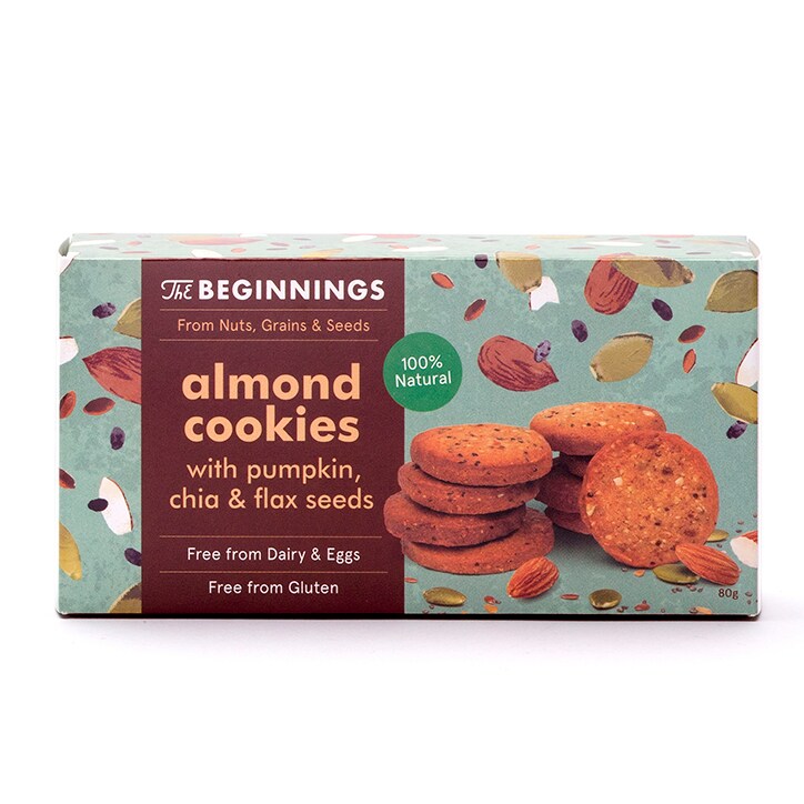 The Beginnings Almond Cookies 80g - McGrocer