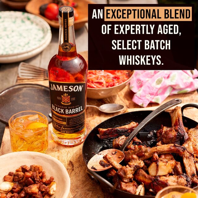 Jameson Black Barrel Triple Distilled Blended Irish Whiskey   70cl - McGrocer