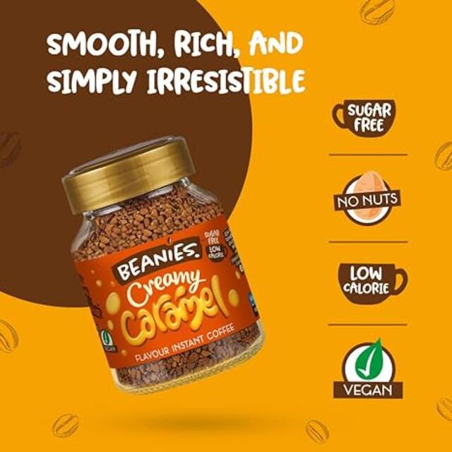 Beanies Flavour Coffee Creamy Caramel   50g - McGrocer