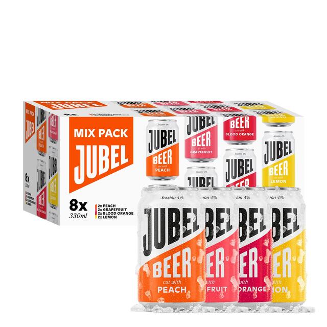 JUBEL Mixed pack   8 x 330ml - McGrocer