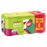 7Up Zero Cherry   8 x 330ml - McGrocer