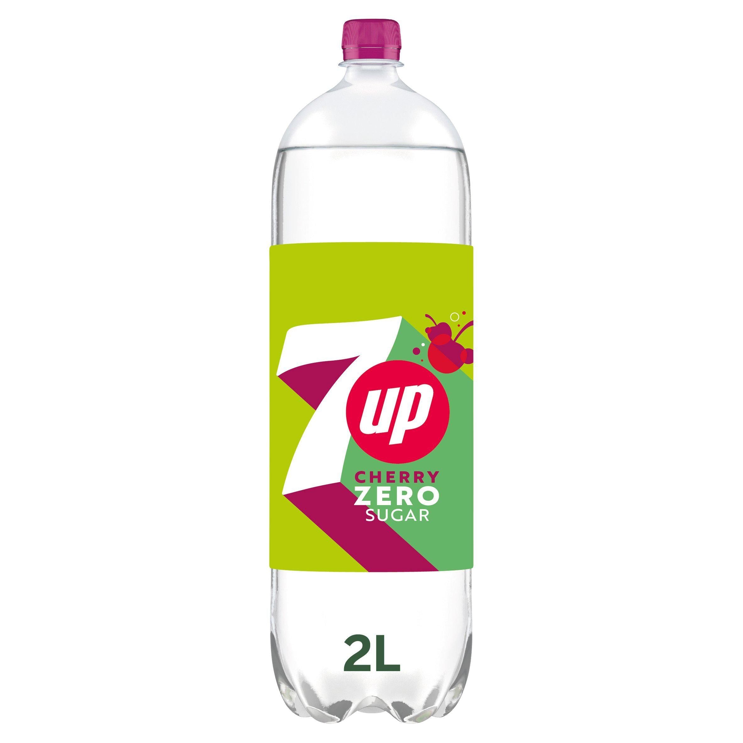 7UP Zero Sugar Cherry Bottle 2L - McGrocer