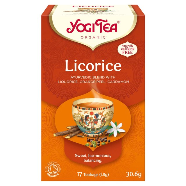 Yogi Tea Licorice Organic Tea Bags   17 per pack GOODS M&S   
