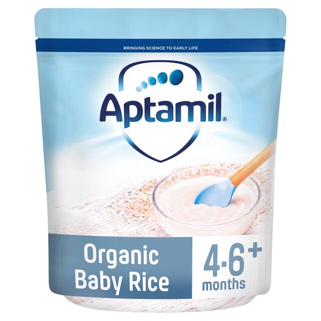 Aptamil Organic Baby Rice Cereal 4 mths+   100g - McGrocer