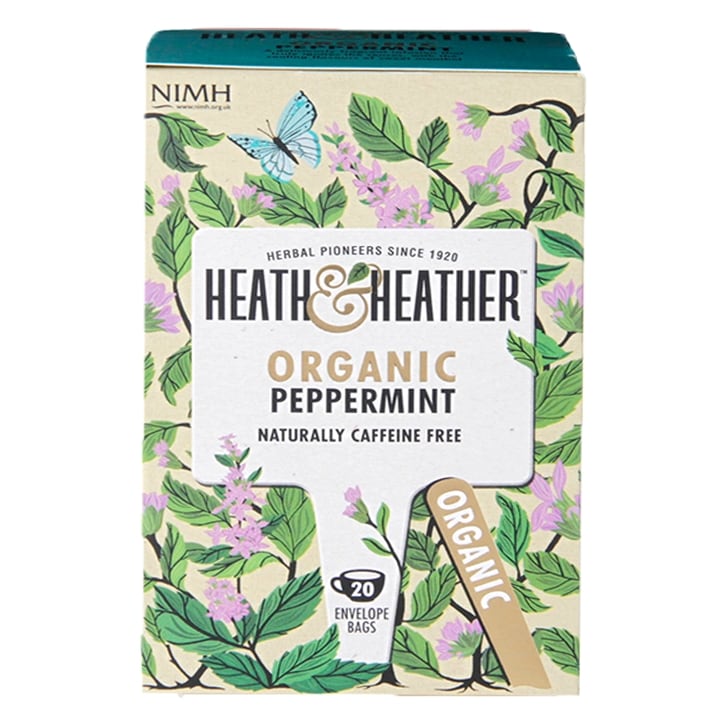 Heath & Heather Organic Green Tea 20 Tea Bags - 998567