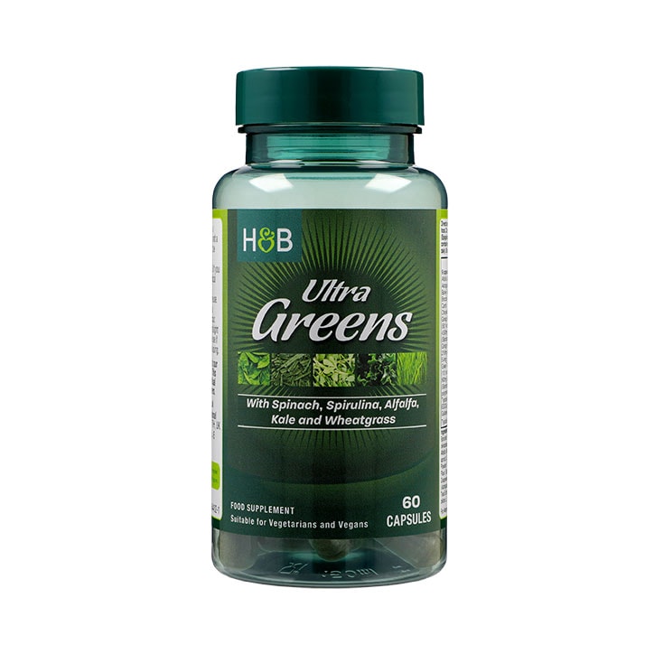 Holland & Barrett Super Greens 60 Capsules - McGrocer