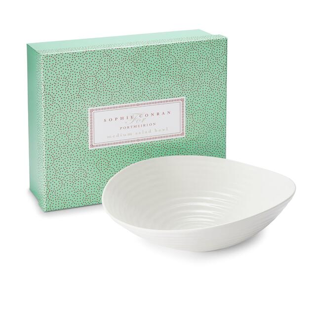 Sophie Conran Porcelain White Salad Bowl - McGrocer