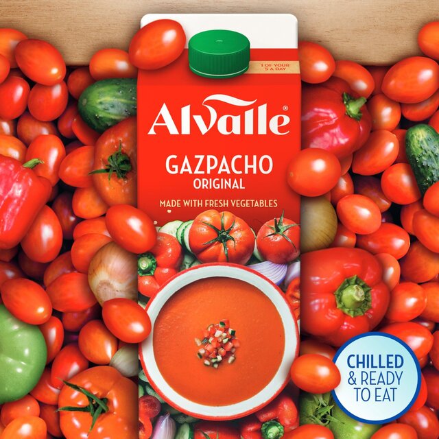 Alvalle Gazpacho Original Vegetable Soup   1L - McGrocer