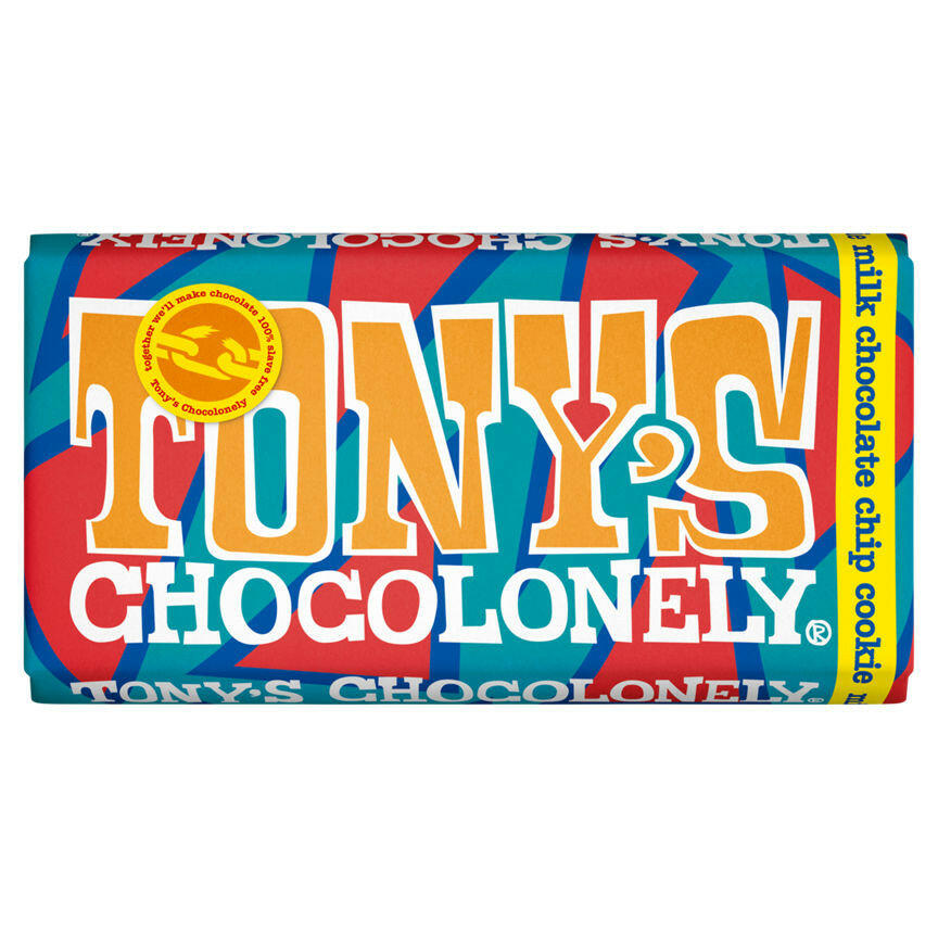 Tony's Chocolonely Milk Chocolate Chip Cookie 180g GOODS ASDA   