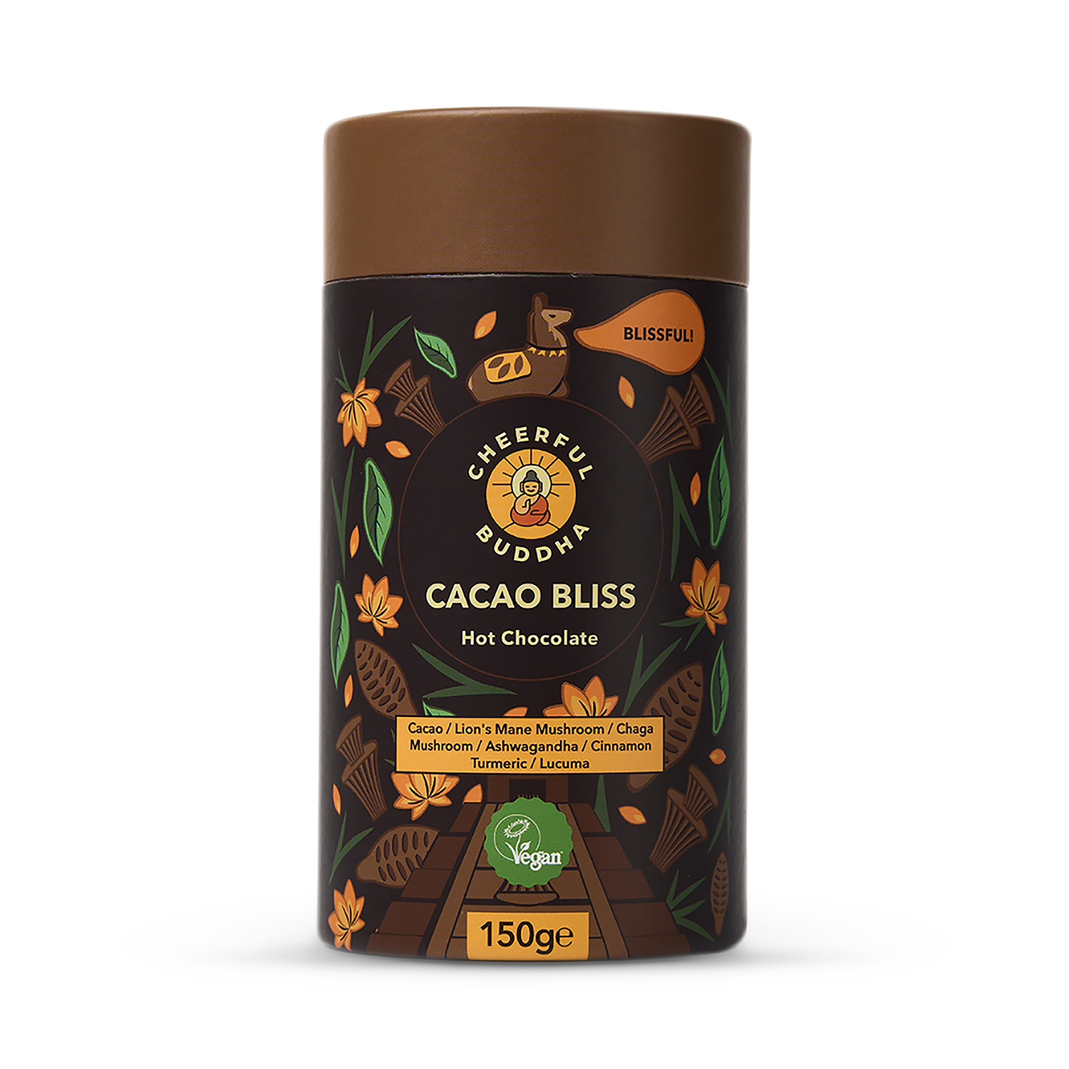 Cheerful Buddha Lion's Mane Mushroom Coffee Blend 150g - 999087