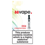88Vape Accessories CE4 Clearomizer - McGrocer