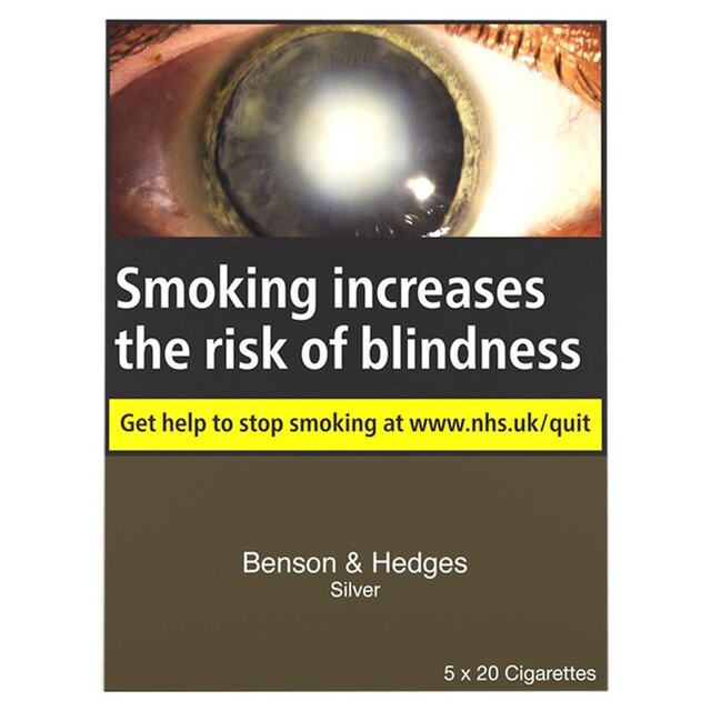 Benson & Hedges Silver Kingsize Multipack   100 per pack - McGrocer