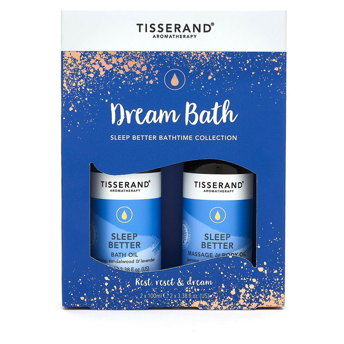 Tisserand Aromatherapy Dream Bath Sleep Better Bathtime Collection Sleep & Relaxation Boots   
