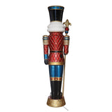 8ft (2.4m) Pre-lit Grand Nutcracker with 42 Colour LED and Music - McGrocer
