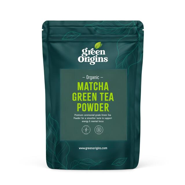 Green Origins Organic Japanese Ceremonial Matcha Green Tea Powder   30g - McGrocer