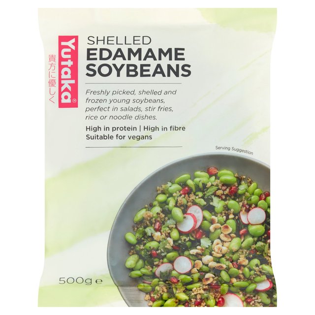 Yutaka Frozen Shelled Edamame   500g GOODS M&S   