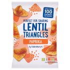 Sainsbury's Paprika Lentil Triangles 85g - McGrocer