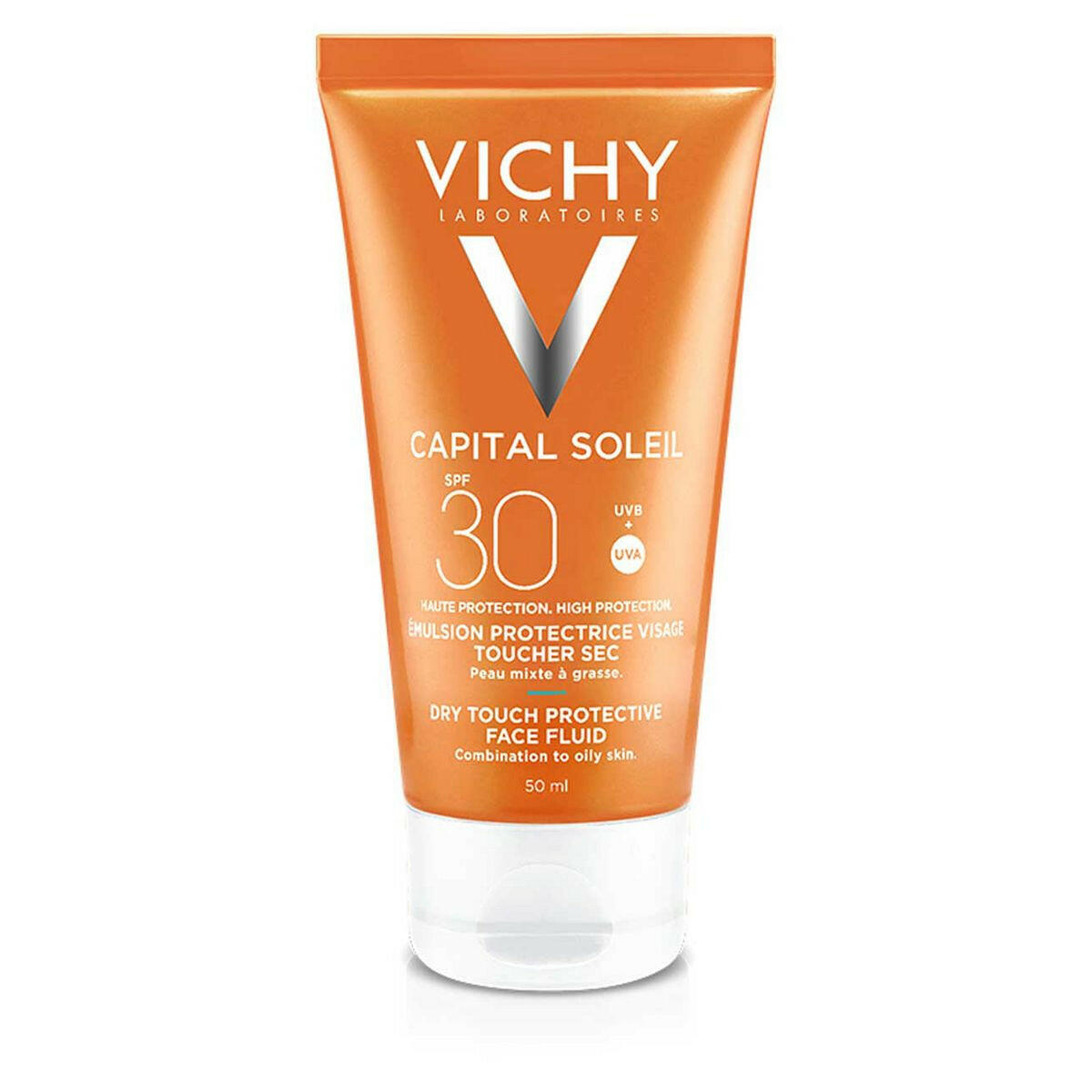 Vichy Ideal Soleil Mattifying Face Dry Touch Sun Cream SPF30 50ml GOODS Boots   