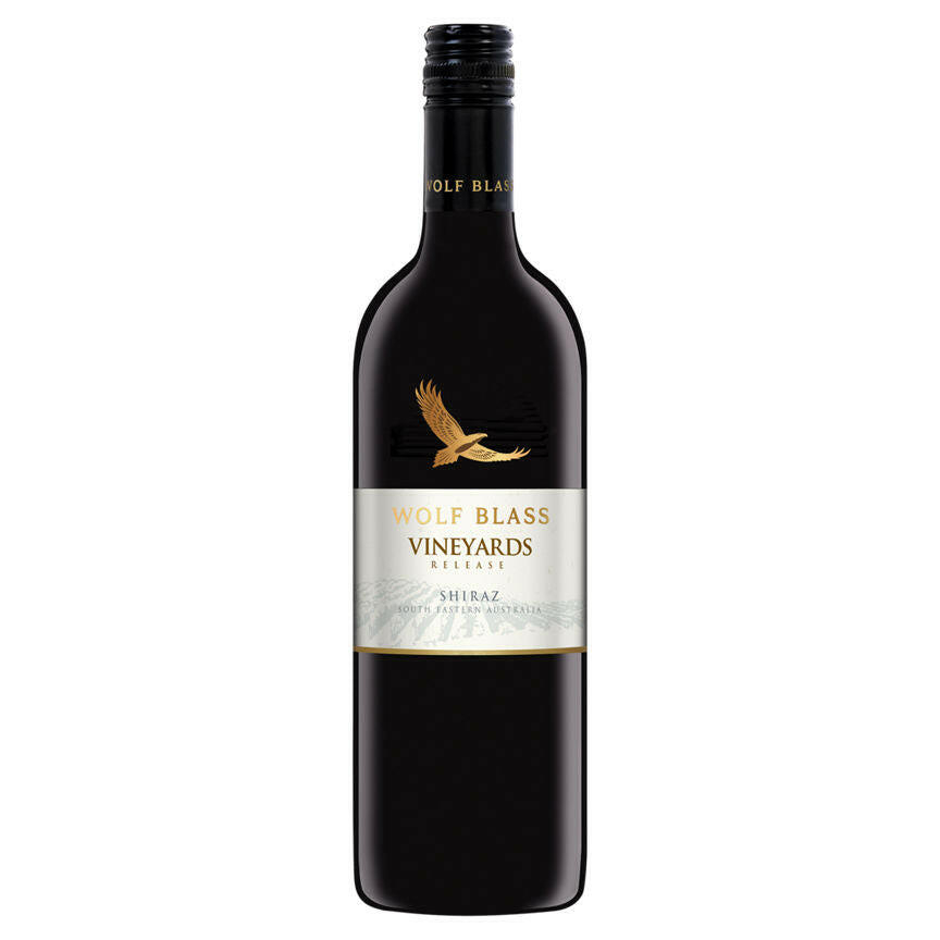 Wolf Blass Vineyards Release Shiraz 750ml GOODS ASDA   