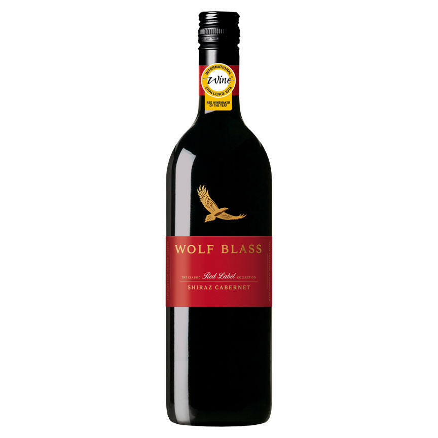Wolf Blass Red Label Shiraz Cabernet GOODS ASDA   
