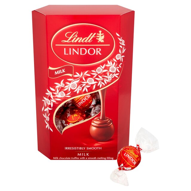 Lindt Lindor Milk Chocolate Truffles   200g - McGrocer