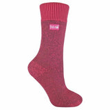 THMO Ladies Fleece Lined Winter Thermal Socks 4-8 UK GOODS Superdrug Pink  