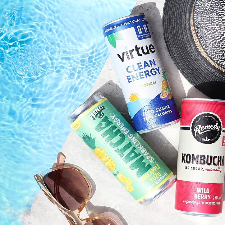 PerfectTed Matcha Pear Ginger Energy Drink 250ml - McGrocer